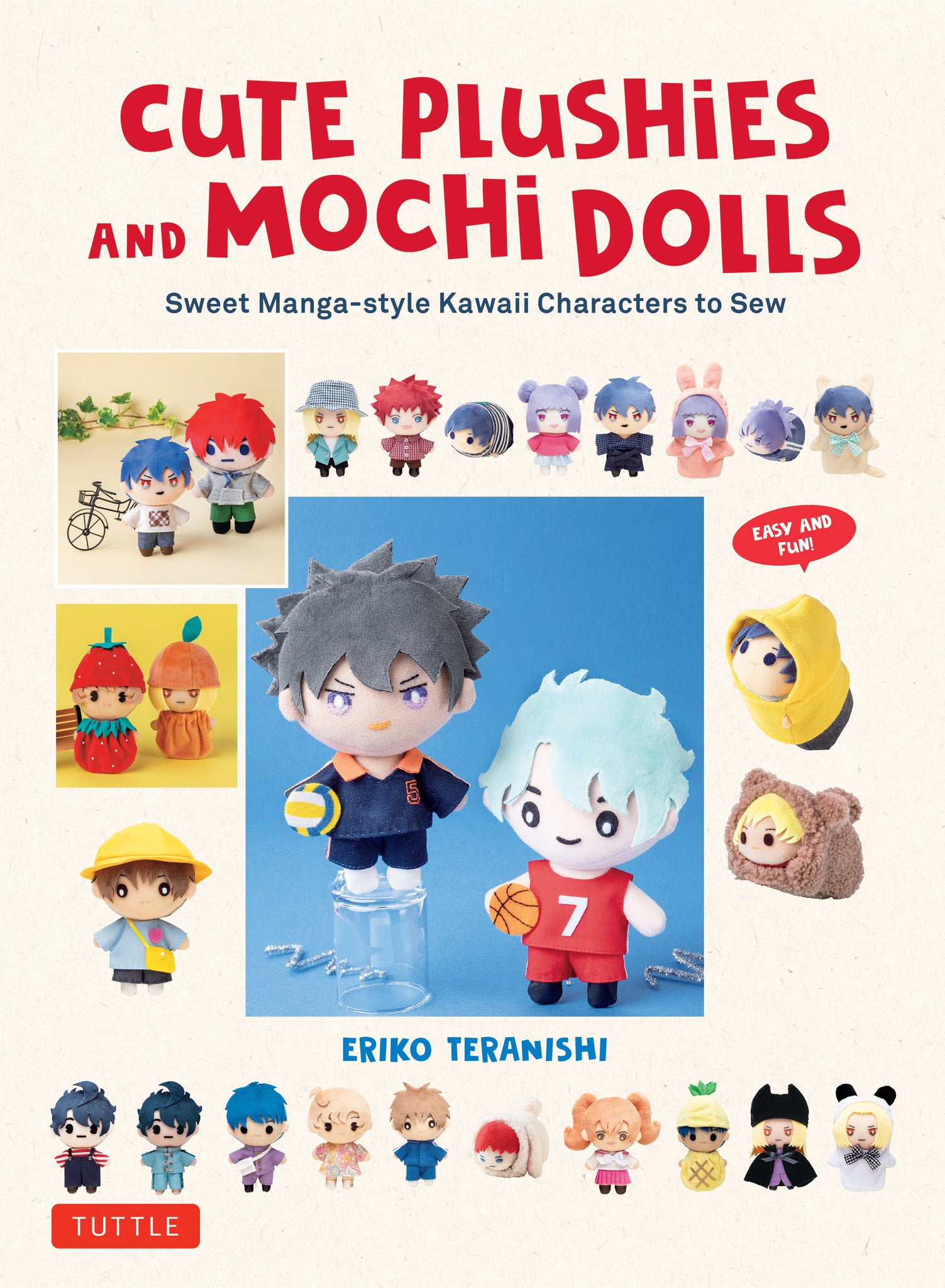 Cover image for Cute Plushies and Mochi Dolls ISBN 9780804857871